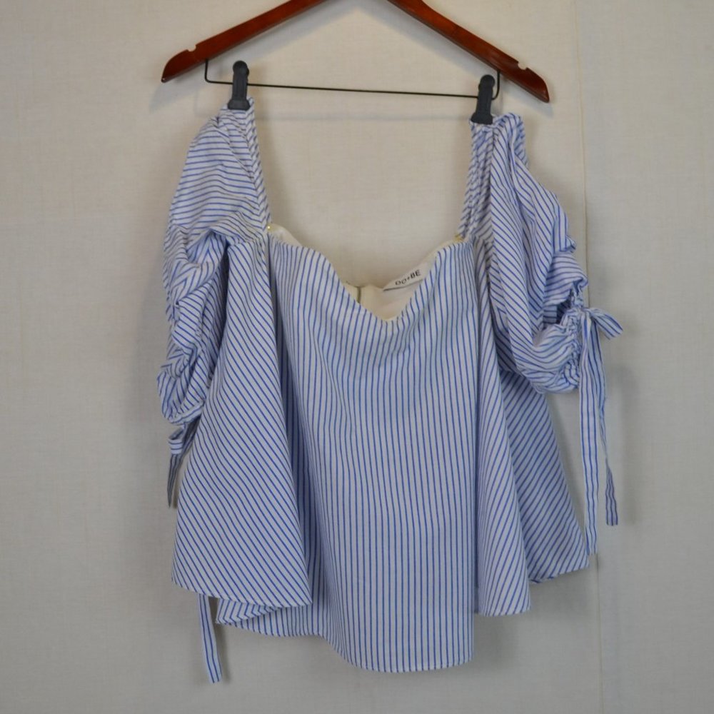 Y2k Square neck Blouse top 100% Cotton